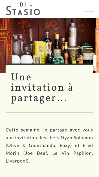 DiStasio blogue mobile
