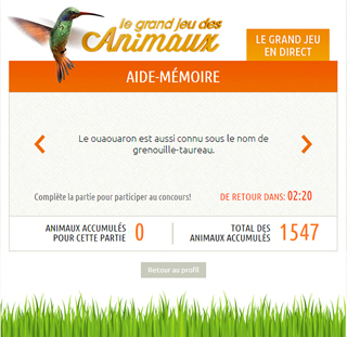 Jeu pause