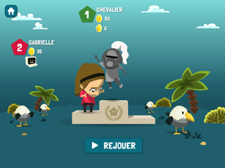 Jeu podium
