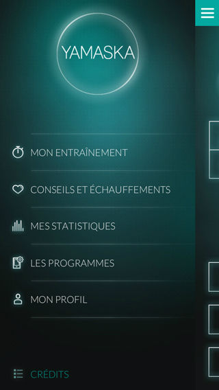 App menu