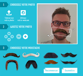 Outil moustaches
